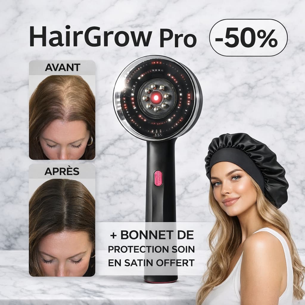 masseur de cuir chevelu électrique HairGrow Pro
