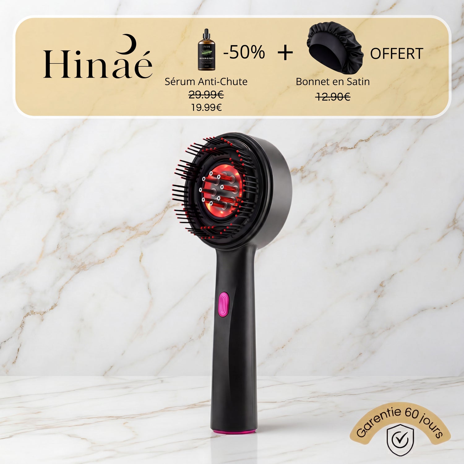 masseur de cuir chevelu électrique HairGrow Pro