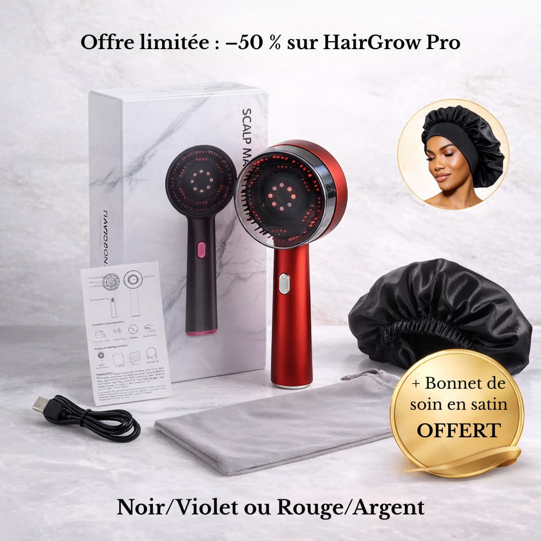 masseur de cuir chevelu électrique HairGrow Pro